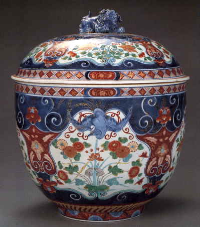 伊万里色絵深鉢 栗田美術館・館蔵伊萬里名陶